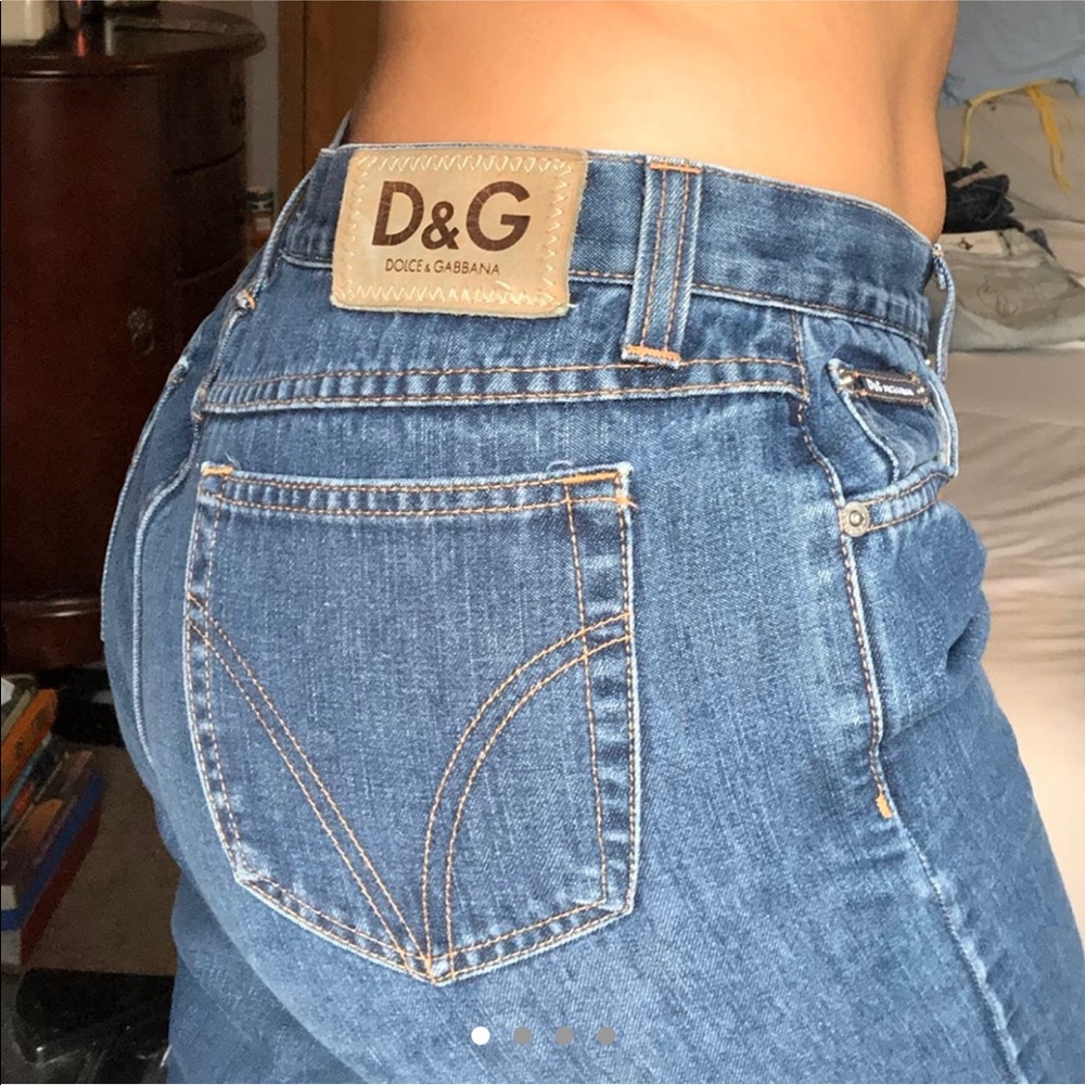 SOLD ❤️‍🔥 Dolce&Gabbana straight leg jeans 💙